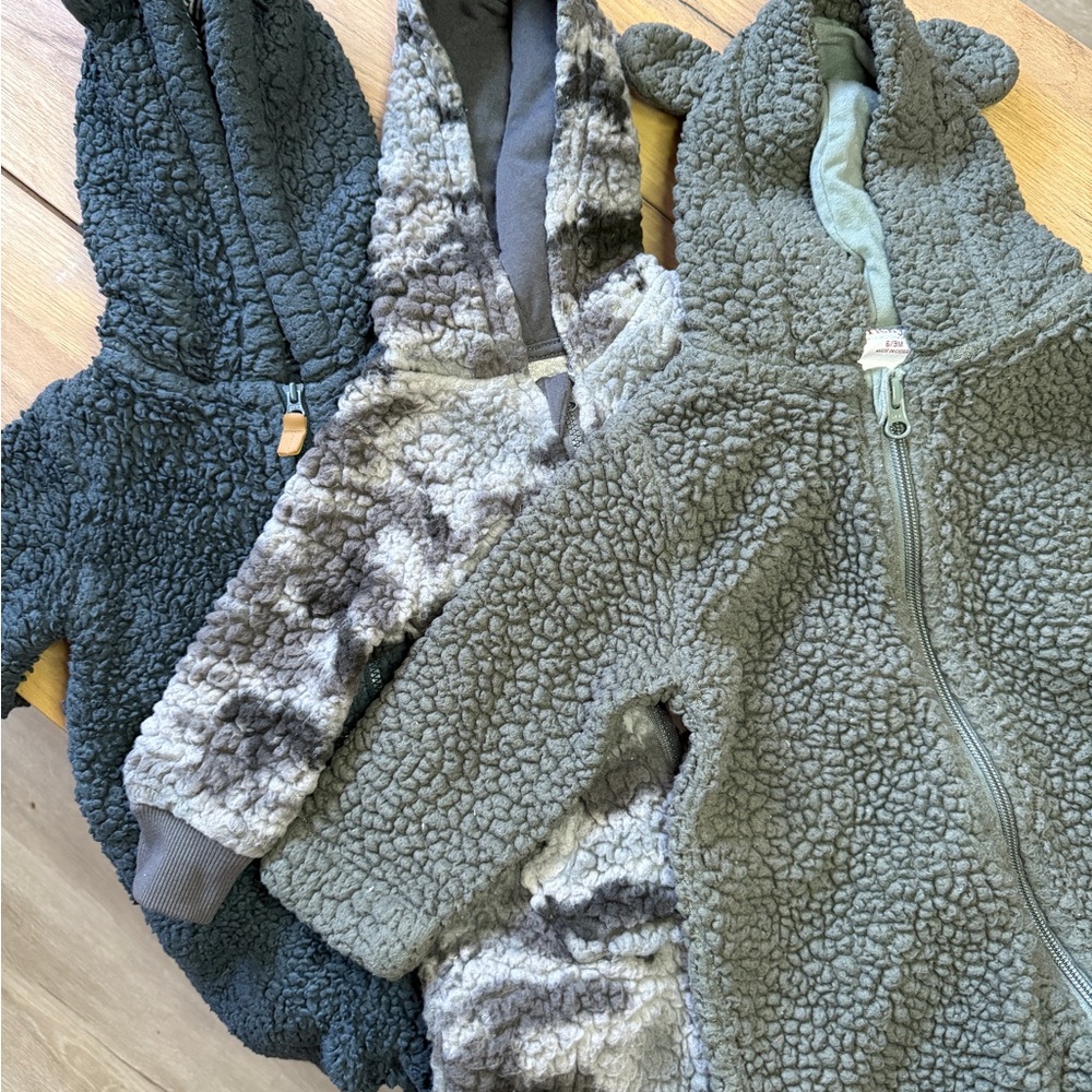BUNDLE Winter Suit 3 piece Carter’s, Little Ricky’s , Grayson Mini 6-9 Months